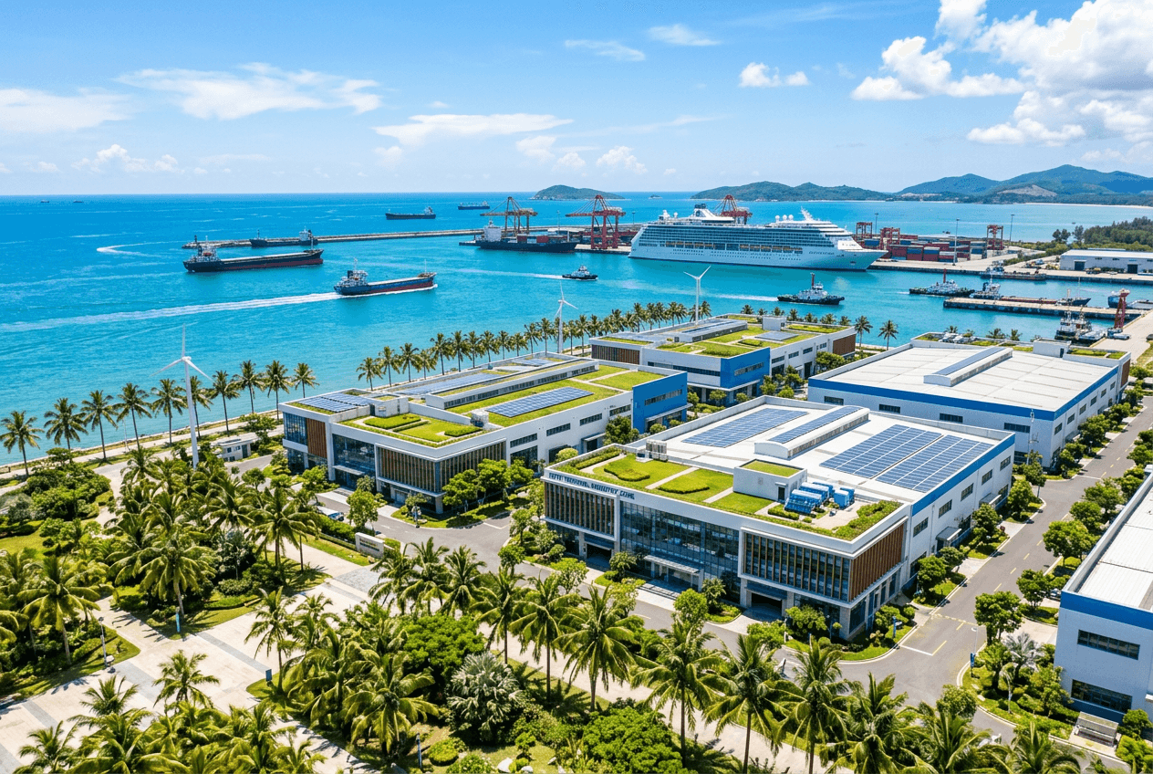 海南自贸港全球产业招商大会成果丰硕,283个项目意向投资超1200亿元