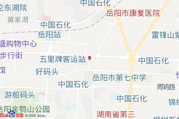 岳阳湖南城陵矶临港产业新区实景图