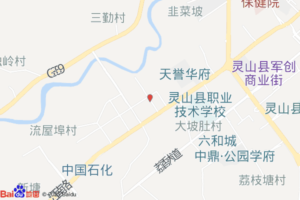 灵山县写字楼实景：钦州灵山县写字楼出租2000㎡ 钢架结构 免费车位 带空调 交通便利（第1张）