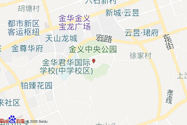 金华浙江金义都市经济开发区实景图