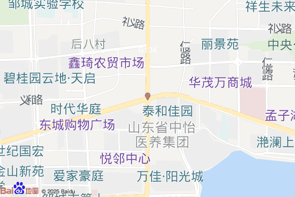 济宁邹城市阳光乔园区