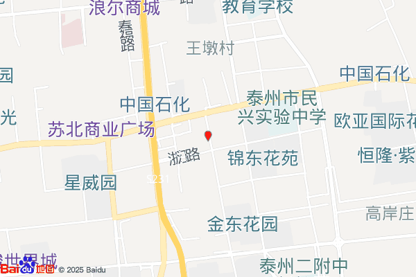 江苏泰州海陵工业园区实景图