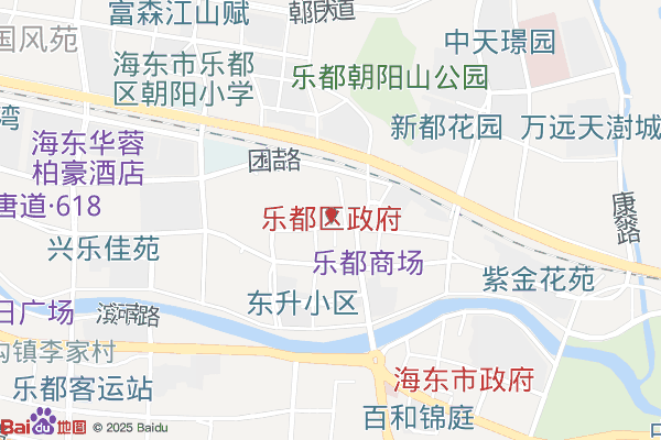 海东工业园区乐都工业园实景图