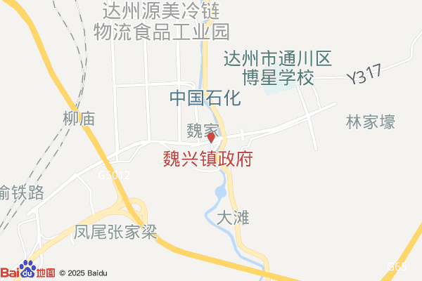 四川达州通川经济开发区实景图