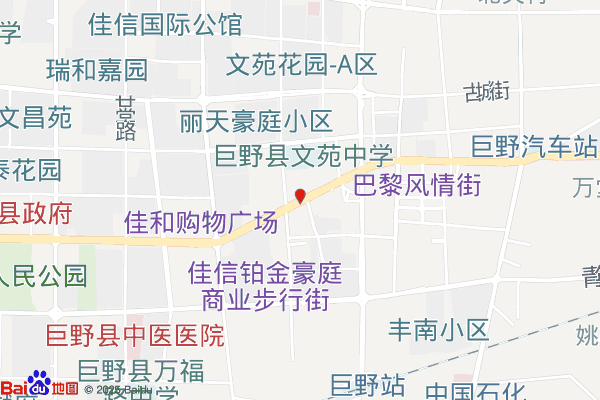 菏泽巨野经济开发区实景图