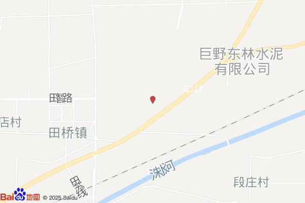 菏泽田桥镇煤化工业园区实景图
