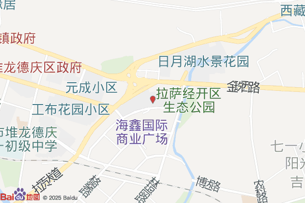 拉萨布达拉康达汽车产业园实景图