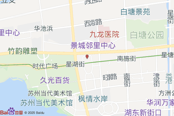 苏州工业园区国家生态工业示范园区实景图