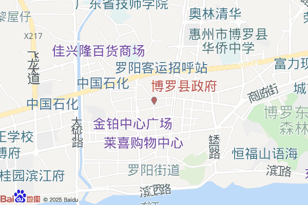 惠州广东省博罗县洲际高新技术工业园