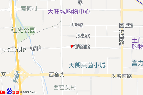 西安红光物流园区实景图