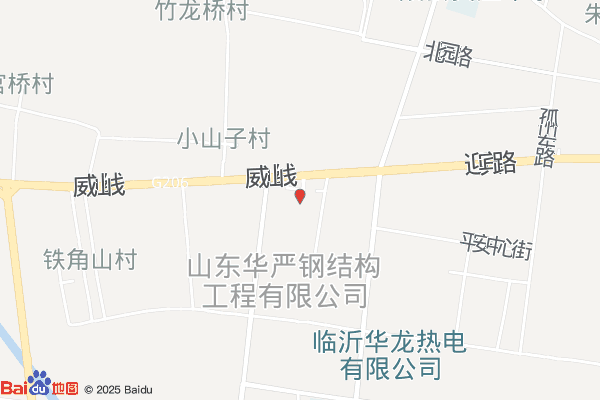 山东兰陵经济开发区实景图