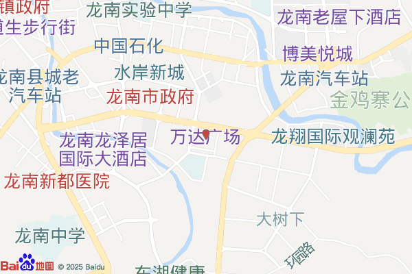 龙南经济技术开发区中心城实景图