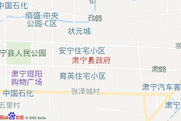 河北肃宁经济开发区实景图
