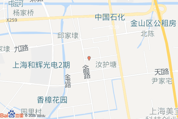 上海金山工业园区实景图