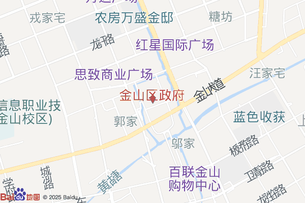 张江高新区金山园实景图
