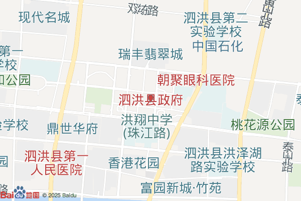 江苏泗洪经济开发区实景图