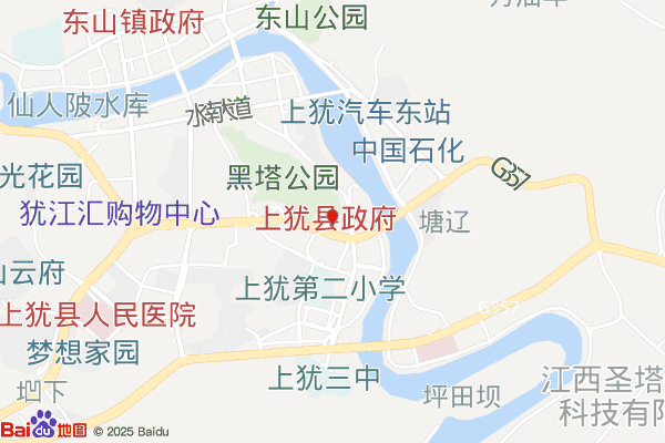 江西上犹工业园区实景图