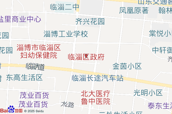 山东临淄经济开发区实景图