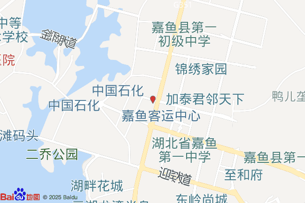 湖北嘉鱼经济开发区实景图