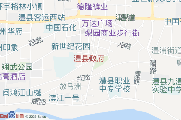 湖南澧县经济开发区实景图