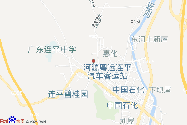 广东连平县产业转移工业园区实景图