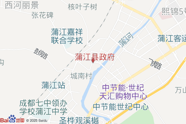 四川蒲江经济开发区实景图