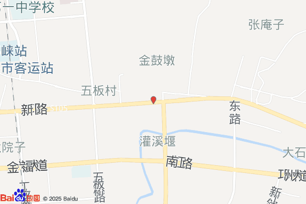 四川石棉工业园区实景图