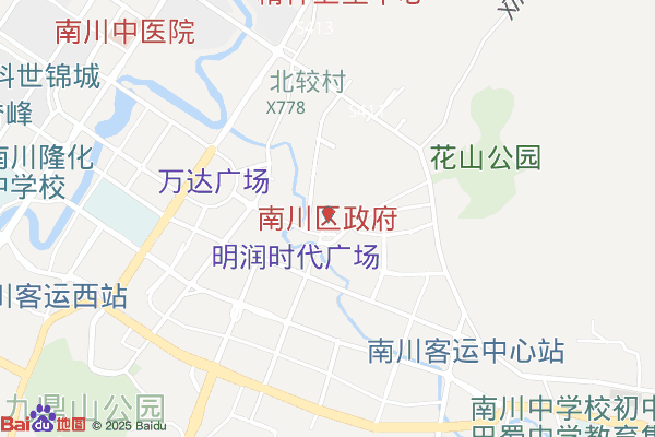 青海南川工业园区实景图