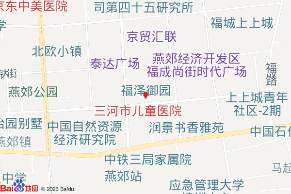 廊坊燕郊高新技术产业开发区