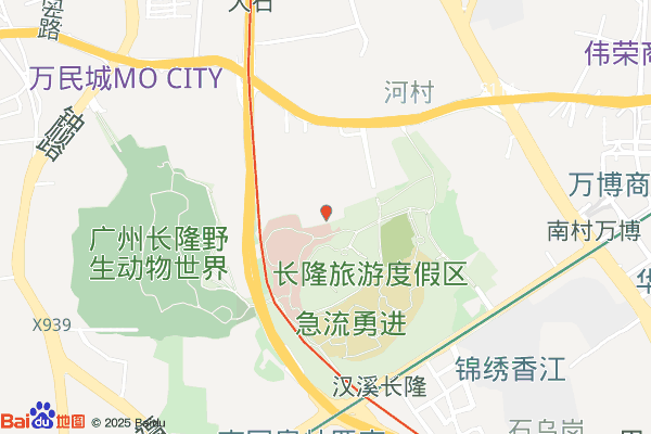 香江野生动物世界仓储物流中心实景图