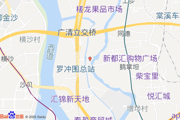 松北仓储区实景图