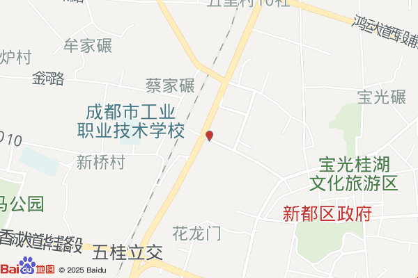成都市诚凝仓储物流园-北门实景图