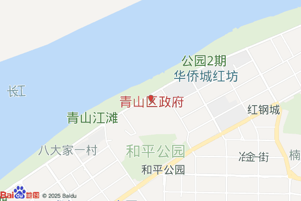 青山区机关综合楼实景图