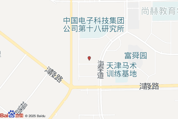 天津滨海高新区软件园中南楼-南门实景图
