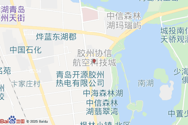 胶州协信航空科技城实景图