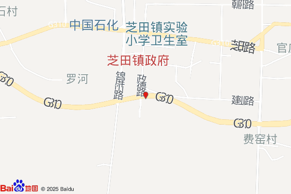 芝田镇工业园区实景图