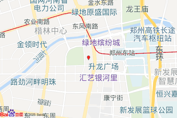 郑东绿地中心-南塔实景图