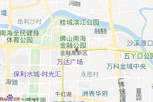 地铁金融高新区站实景图