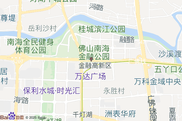 南海桂城金融高新区实景图