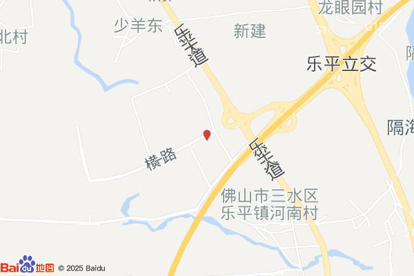 第一产业集团佛山乐平物流园实景图