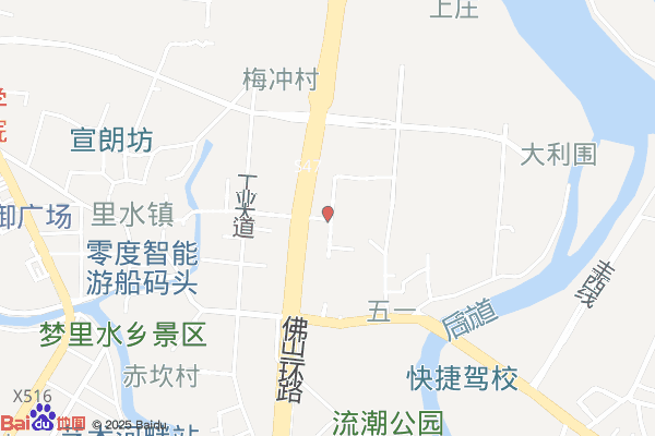 壹米达仓储物流园实景图