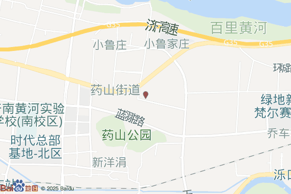 药山张庄工业园区实景图