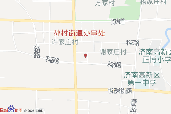 济南市高新区战略性新兴产业基地实景图