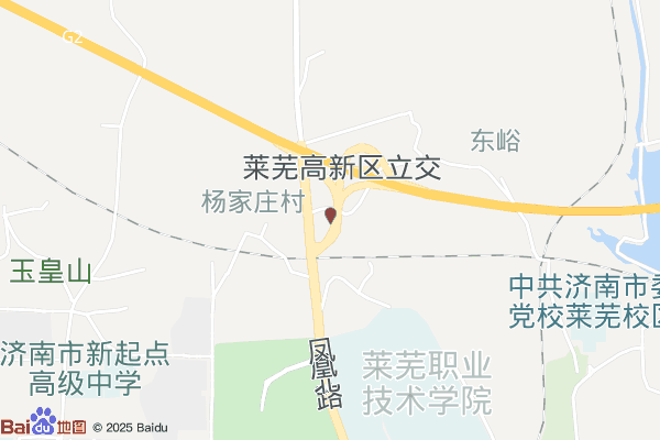 莱芜高新区收费站(京沪高速出口)实景图