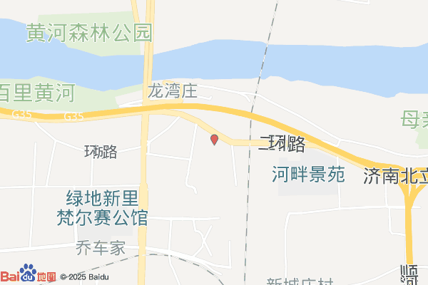 济南万通物流园实景图