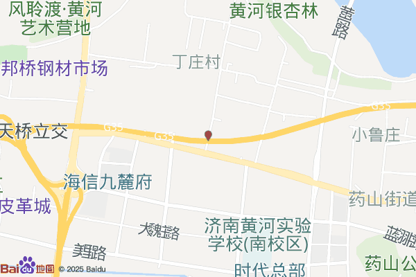 济南腾云物流园实景图