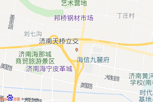 山东高速骨干网物流园西区实景图