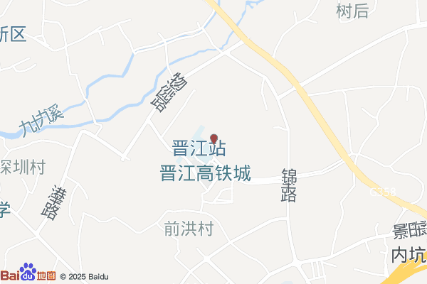 泉州南翼国家高新区内坑镇上方村晋江站公交车下车点实景图