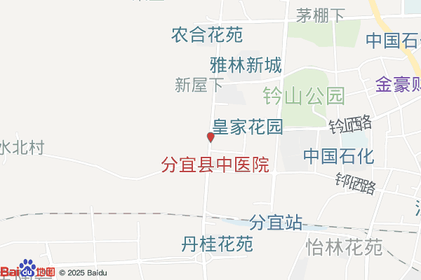 新余分宜县城西工业园实景图