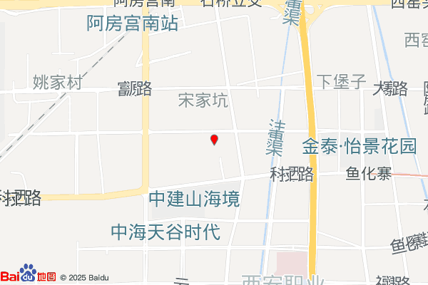 雁塔鱼化工业园实景图